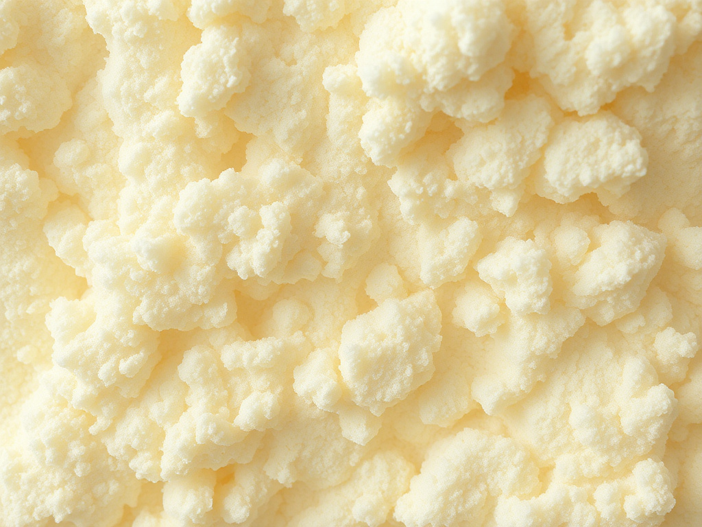 Close-up texture of cured spray foam insulation material